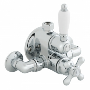 Смеситель для душевой колонны термостатический WSB-149-3/4-C/P