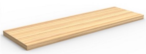 Столешница 1204 х 500 mm BDF-MET-S120-BTK